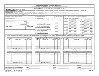 Fill in a Valid 104 R Template