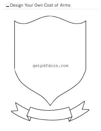 Fill in a Valid Coat Of Arms Template