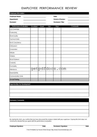 Fill in a Valid Employee Template